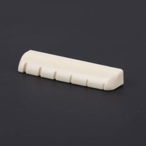 Geva 2 Sets 6 Strings Acoustic Guitar Bone Bridge Saddle for Acoustic Guitar Replacement Parts