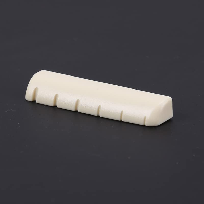 Geva 2 Sets 6 Strings Acoustic Guitar Bone Bridge Saddle for Acoustic Guitar Replacement Parts