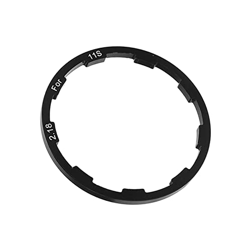 Bike Flywheel Gasket, 2.18mm Aluminum Alloy Lightweight Road Bike Flywheel Gasket for 11 Speed Flywheel