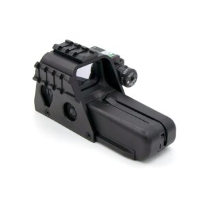 552g green/red dot sight with green laser holographic scope hunting reflex sights for 20mm rail mount