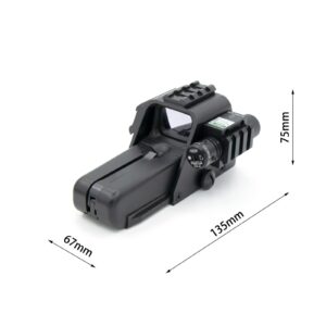 552G Green/Red Dot Sight with Green Laser Holographic Scope Hunting Reflex Sights for 20mm Rail Mount