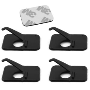 sqxbk arrow rest 4pcs plastic archery recurve bow arrow rest with adhesive for recurve bow hunting archery left hand