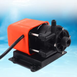 110-115V Marine Air Conditioning Circulation Pump, 56W Yacht Cooling Air Conditioning Pump - 18.5LPM/5GPM (US Stock)