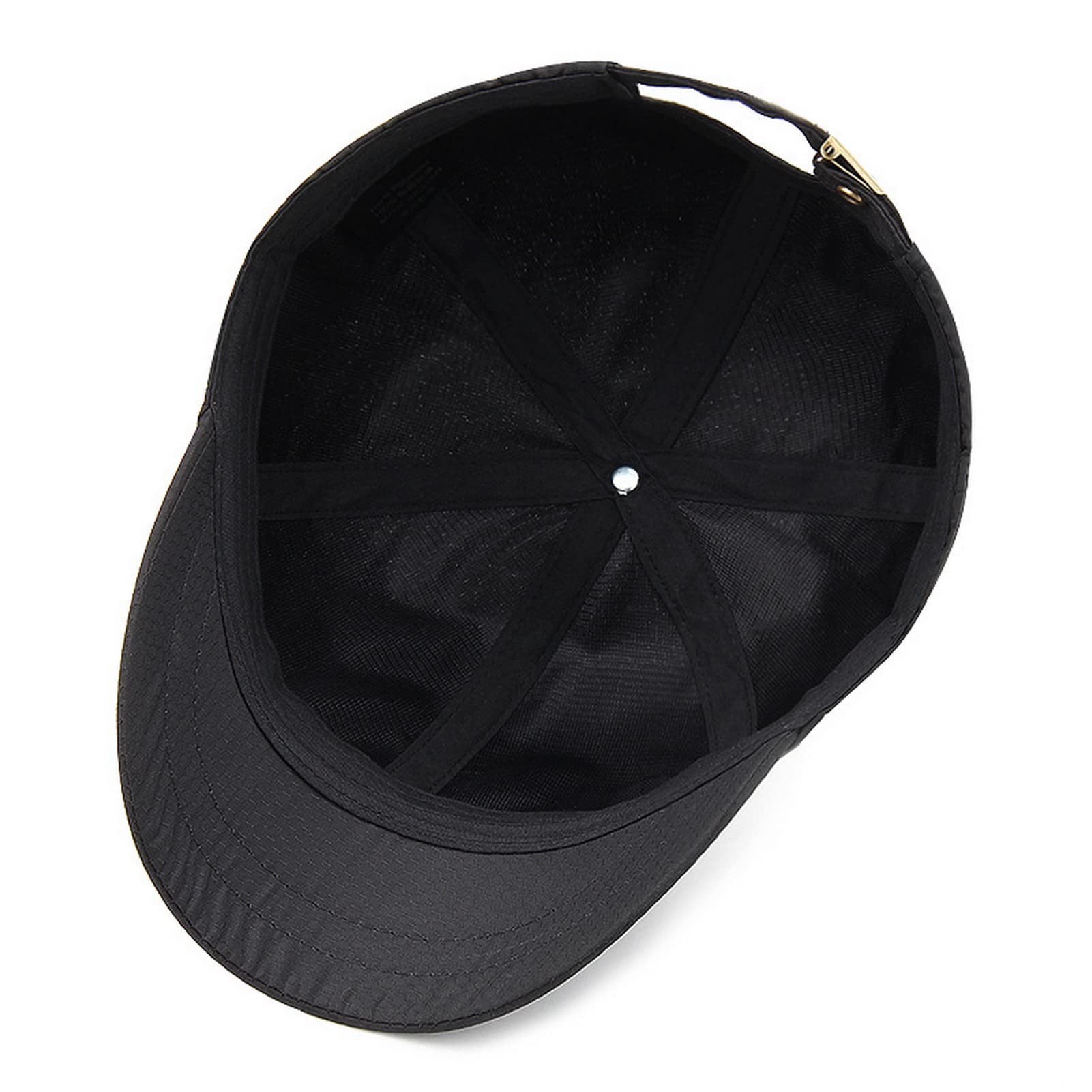 Faringoto Baseball Cap Short-Brimmed Hat Men's Wild Short-Brimmed Sun Hat Soft Top Hat