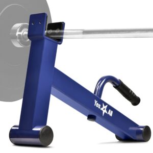 yes4all mini deadlift bar jack - dark blue