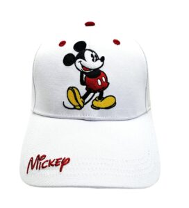 disney classic embroidered mickey mouse baseball hat (non florida namedrop)