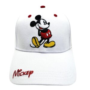 Disney Classic Embroidered Mickey Mouse Baseball Hat (Non Florida Namedrop)