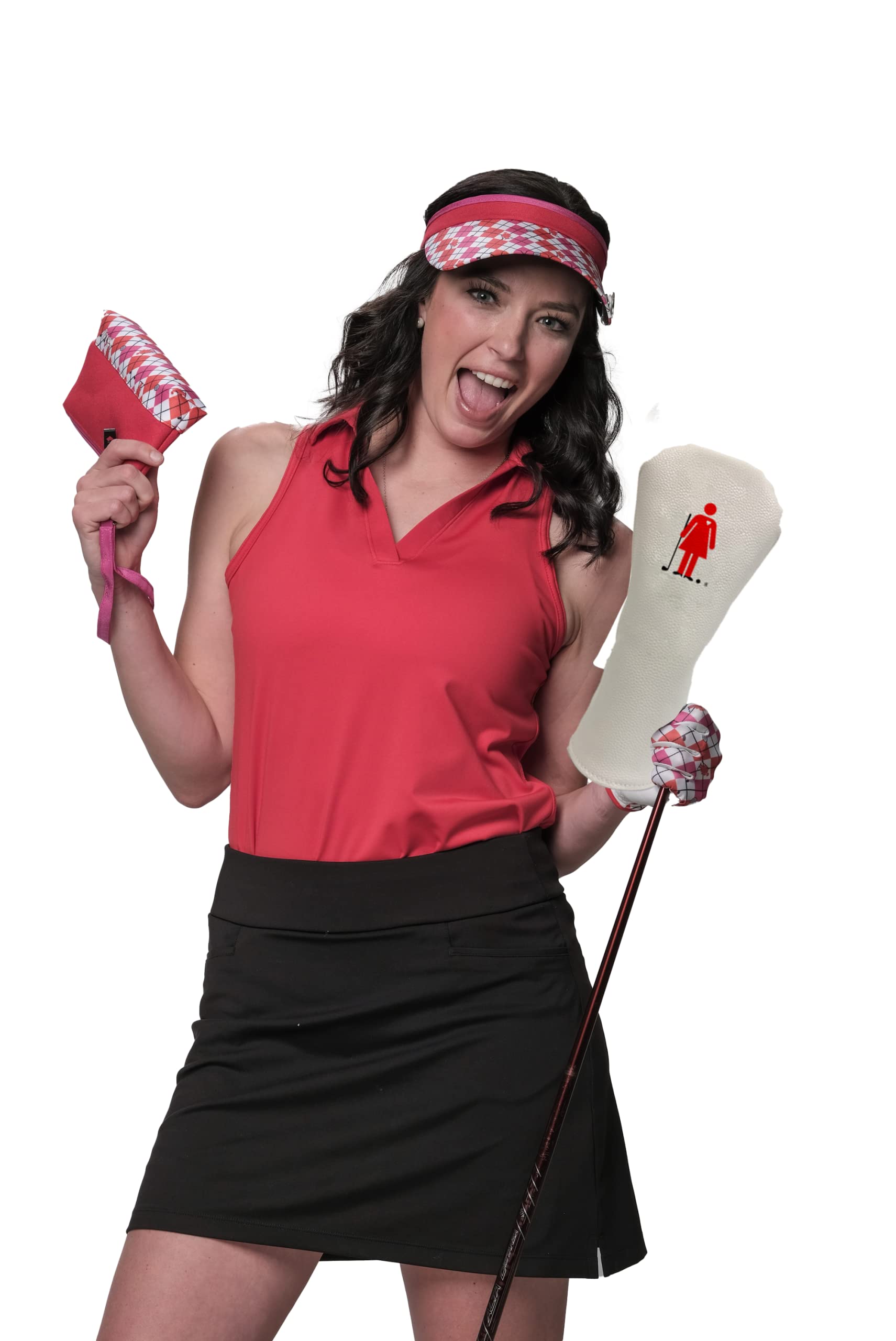 Glove It Golf Club Covers for Women, Golfin Gal Ladies Golf Head Covers for Driver Clubs, Extra Protection