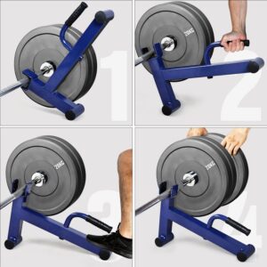 YES4ALL Mini Deadlift Bar Jack - Dark Blue