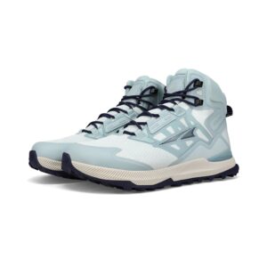 ALTRA Women's AL0A7R7J Lone Peak All-WTHR Mid 2 Trail Running Shoe, Light Blue - 7 M US