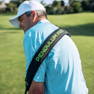 PENDULUM PRO Golf Swing Trainer - 3 in 1 Golf Training Aid - Chipping, Putting, & Initial Take Away Trainer - Instant Feedback to Improve Golf Game