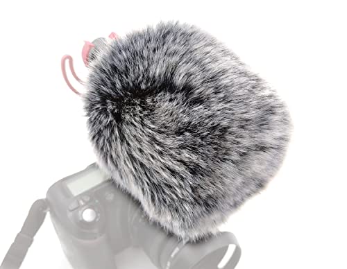 Fur windscreen Wind Shield Compatible for rode VideoMic GO II 2 VMGOII VideoMicro II Microphone windshield dead cat accessories