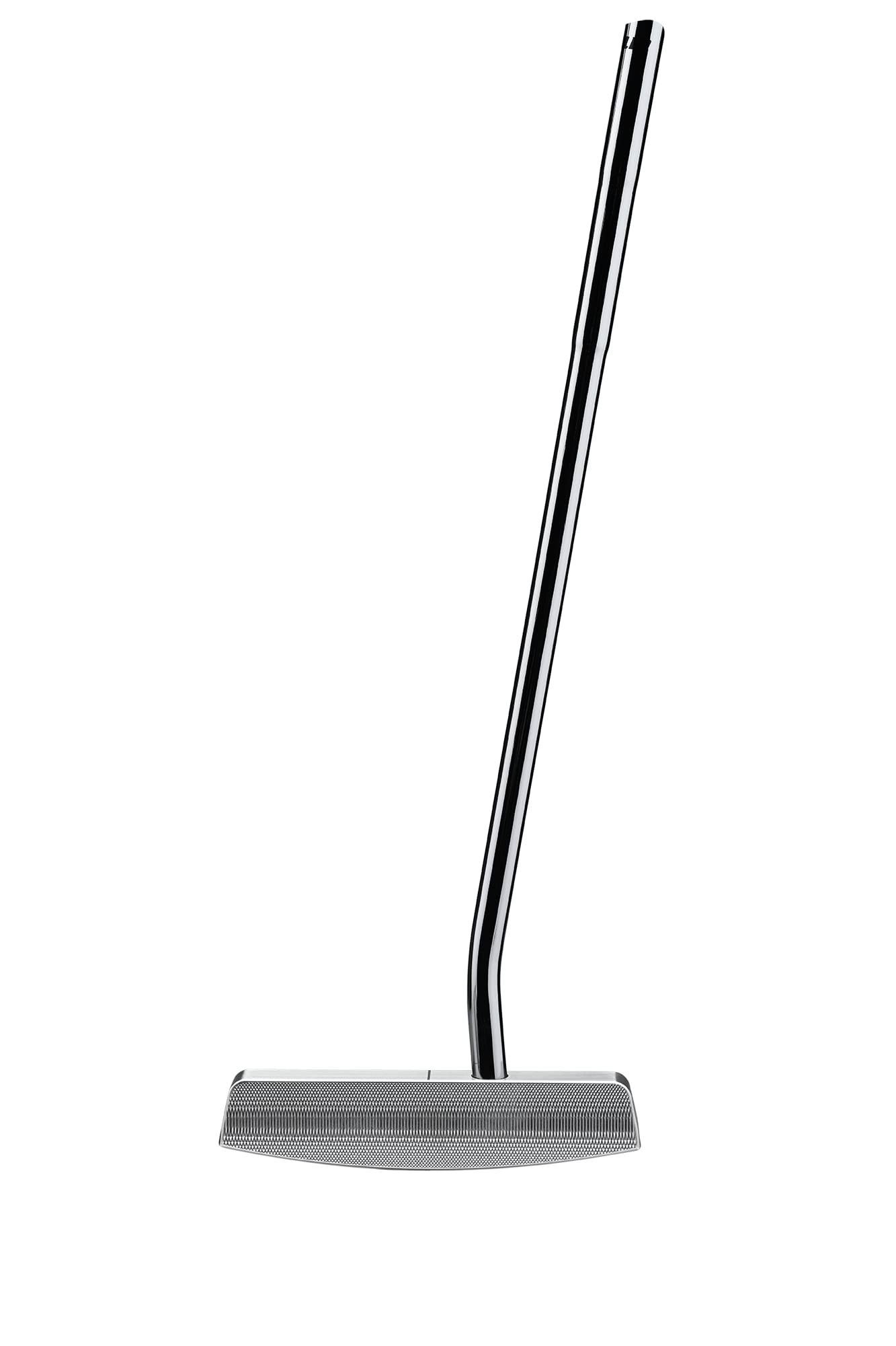 Bell N-360 No-Offset Single Bend CNC Milled Upright Lie Toe Balance Golf Putter (75 Degree Lie) + Winn Dri-Tac Dark Gray Jumbo Grip | Made in USA (Right, 39)