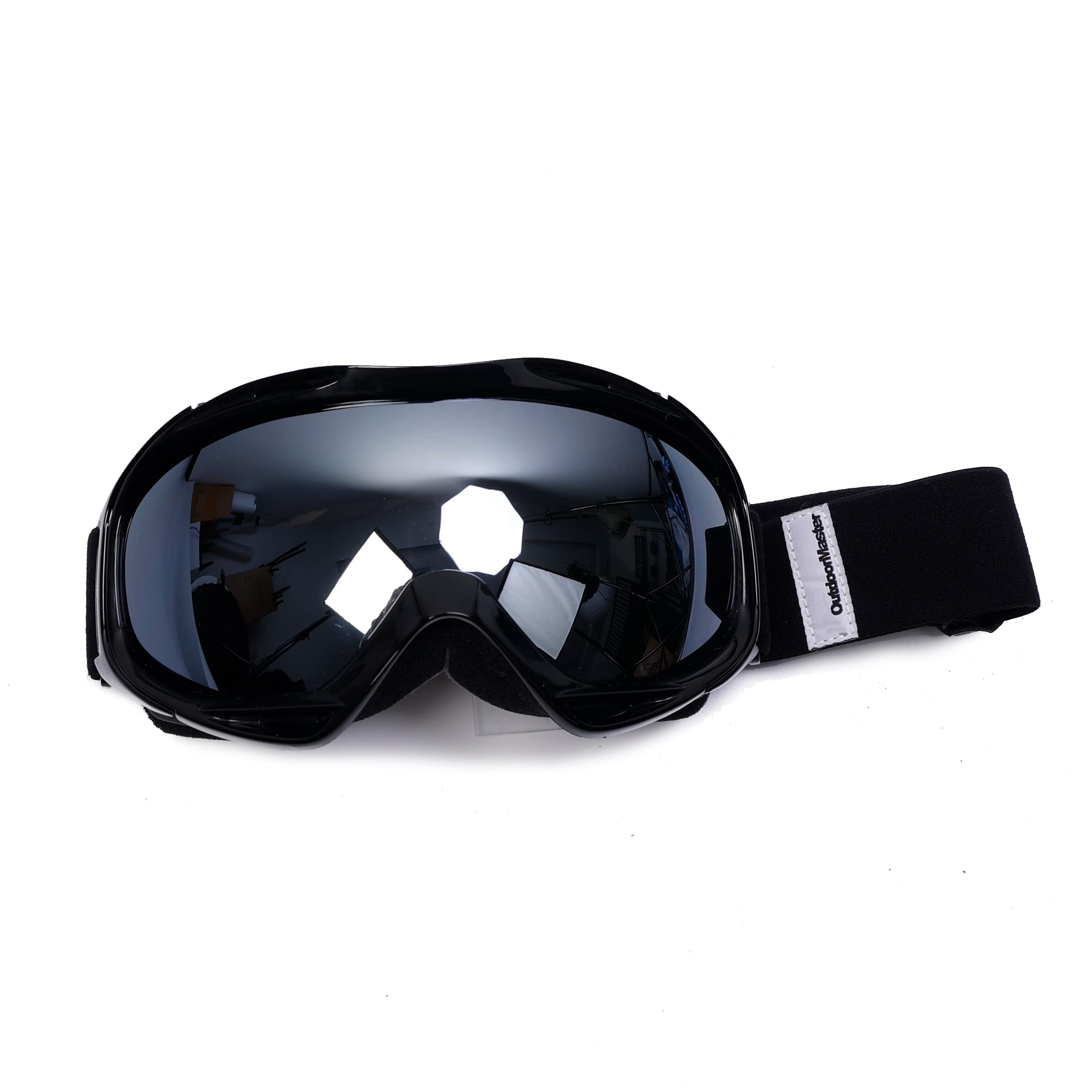 OutdoorMaster OTG Ski Goggles - Over Glasses 100% UV Protection Ski/Snowboard Goggles