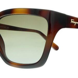 Salvatore Ferragamo SF1018S 214 Tortoise Modified Rectangle Sunglasses for Womens