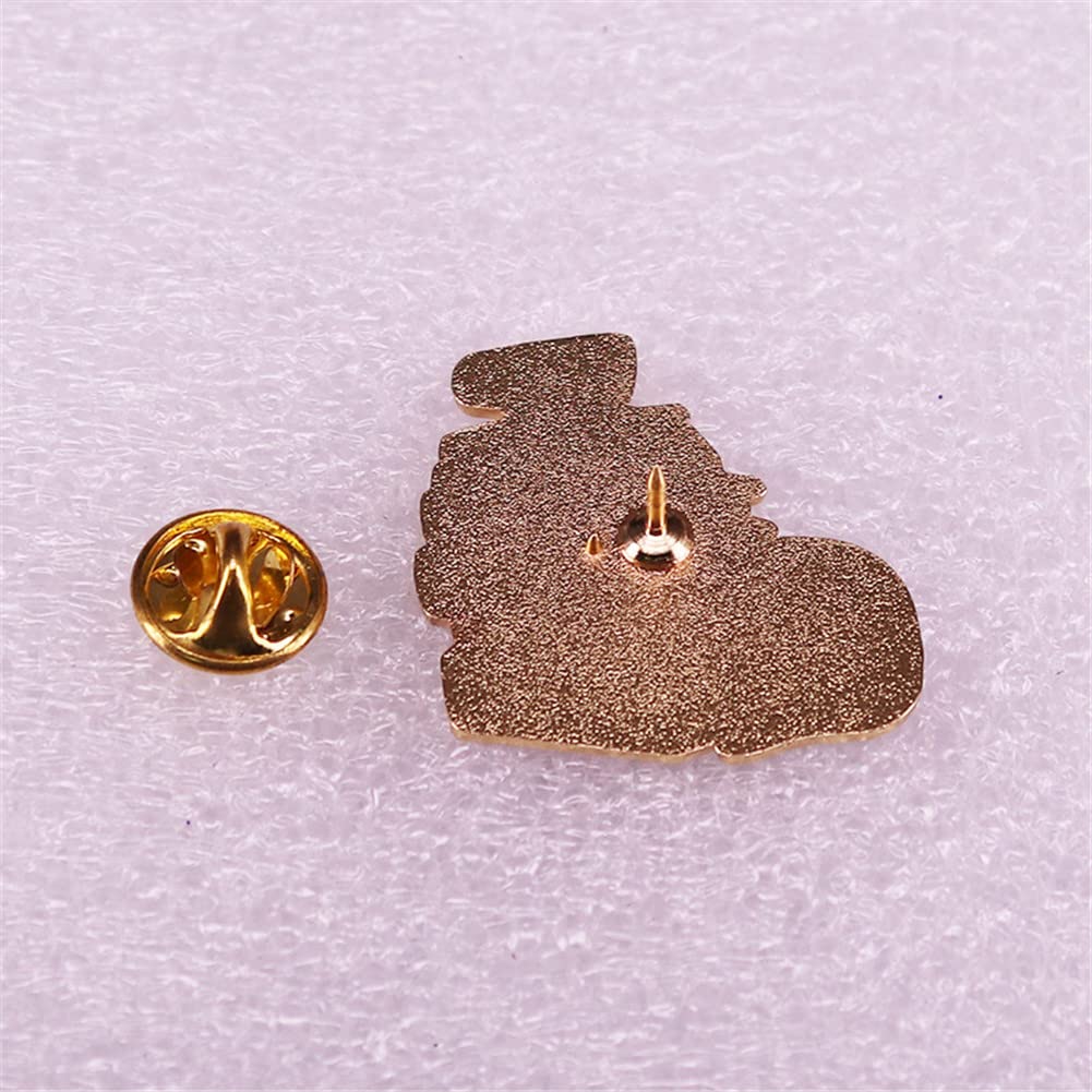 AFSJEEP Cat Book Coffee Enamel Lapel Pin Cute Animal Brooch Cartoon Badges Lazy Gift Women Men Clothing Bag Accessories