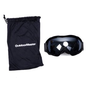 OutdoorMaster OTG Ski Goggles - Over Glasses 100% UV Protection Ski/Snowboard Goggles