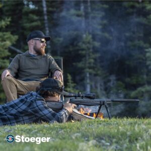 Stoeger S8000-E TAC Airgun Combo - .177 Caliber - Black Synthetic with 3-9x40 Adjustable Objective Scope