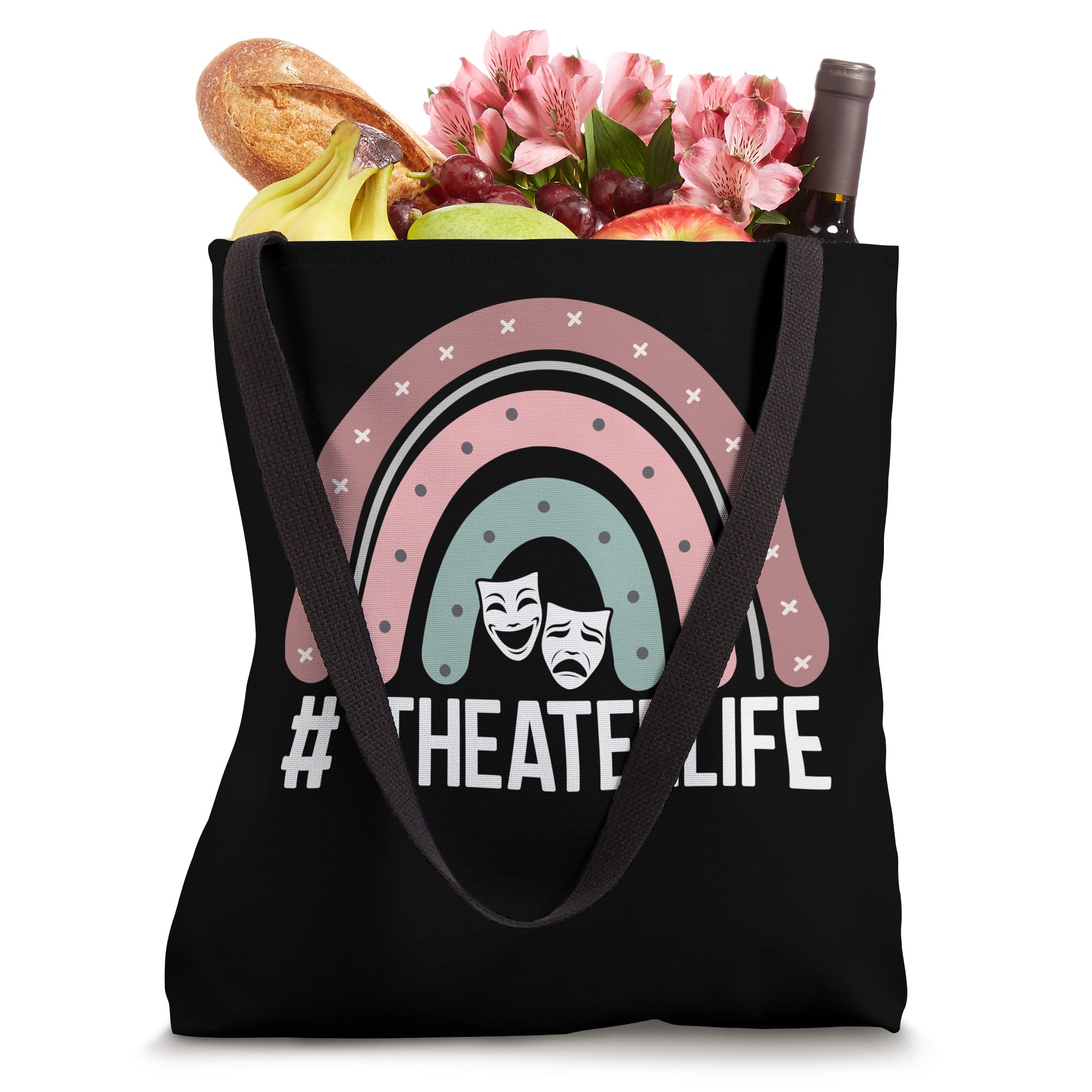 Funny Theatre Life Design Theatre Lovers Costume Theatre Tote Bag