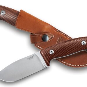 Lion Steel LIONSTEEL M3 ST Bushcraft Fixed Blade Knife Niolox Stainless and Santos Wood Hunting Knives