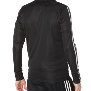 adidas Men's Tiro Training Jacket, Black/Reflective Silver, XX-Large