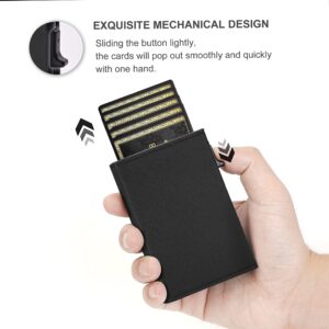 Aiuwo Mens Slim Wallet with Money Clip RFID Blocking Credit Card holder Minimalist Wallet for Men with Gift Box