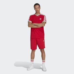 adidas Originals Men's Adicolor Classics 3-Stripes T-Shirt, Better Scarlet, Large