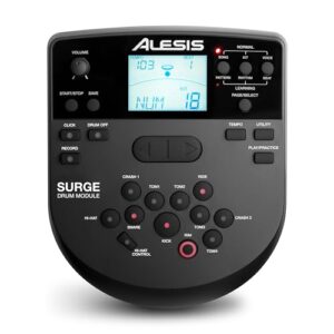 Alesis Drums Surge Mesh SE Kit - Electric Drum Set with USB MIDI Connectivity, Quiet Mesh Heads, Drum Module, Solid Rack, 40 Kits and 385 Sounds