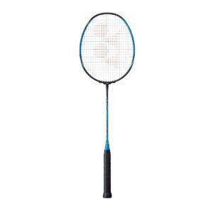 yonex nanoflare junior badminton racquet (cyan) prestrung (4u,g7)