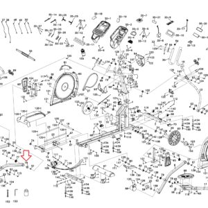 Hydra Fitness Exchange Pedal Arm Inside Plastic Bushing Spacer Plastic Sleeve Bearings | Replacement Part P270042 | Bushings & Bushed Bearings For Elliptical | Works with Sole Xterra Fitness E20 FS3.5