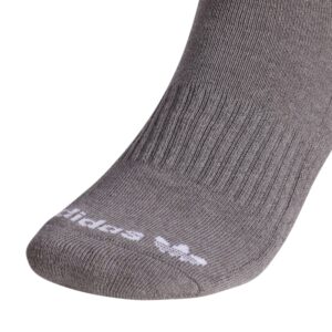 adidas Originals Dye Crew Socks (1-Pair), Botanical Grey/White, Large