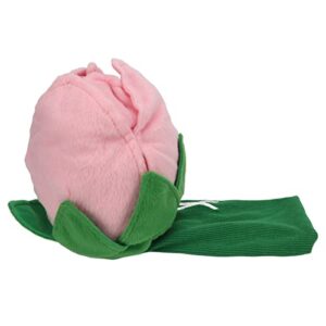 Headcover, Rose Head Cover Plush Flower Headcover Home Decoration for Course