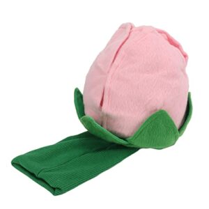 Headcover, Rose Head Cover Plush Flower Headcover Home Decoration for Course