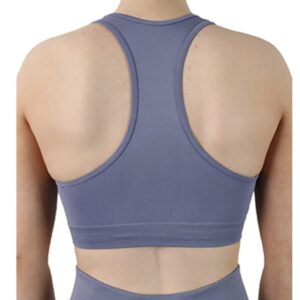 Pretty Polly Women's Eco Active Wear Crop Top, Purple (Blueberry), Small/Medium