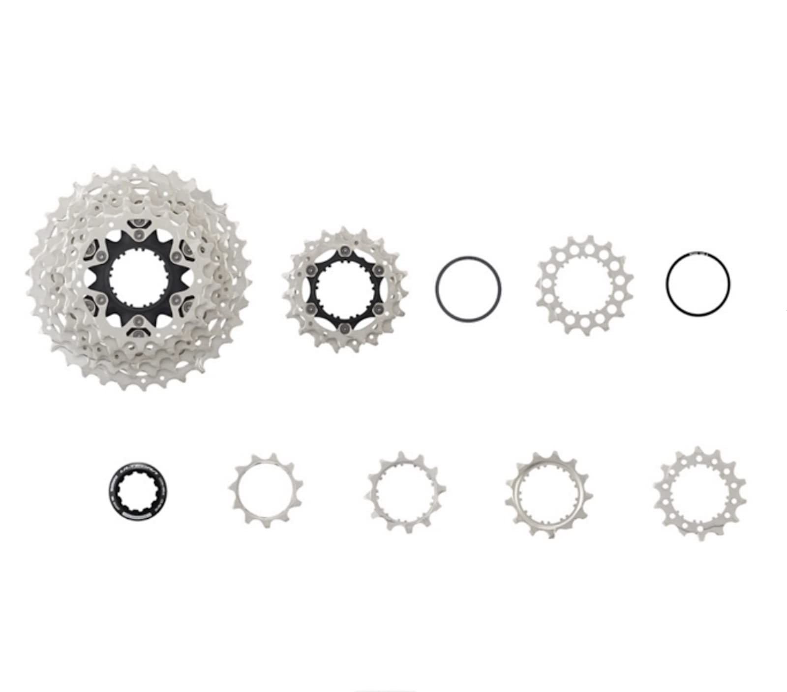 SHIMANO Ultegra CS-R8100 Cassette - 12-Speed, 11-30t, Silver