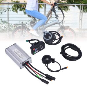 Electric Bike Conversion Kit, Lithium Battery Conversion Kit 36V 48V 22A Controller with LED 880 Display 1 to 2 Connecting Line Kit for 500W Motor