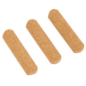 protec model a355 mute replacement cork (3-pack), 46 x 10.2 x 6mm