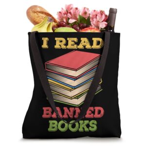 I Read Banned Books Tote Bag