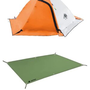 AYAMAYA Backpacking Tent 2 Person + Tent Footprint