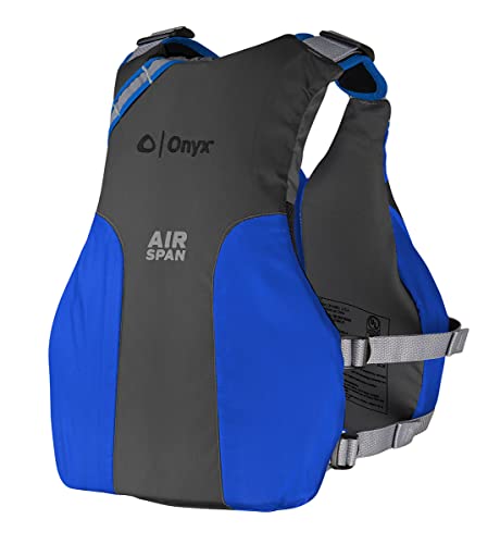 Onyx Air Span Breeze Life Jacket, Blue, XS/SM