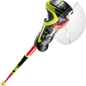 LEKI WCR SL 3D Ski Poles 125cm (50in)