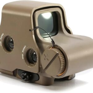 558 Holographic red and Green dot Metal Sight with Quick Release 20mm Rail（Tan