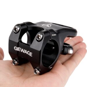 31.8 Bike Stem Mountain Bike Stem -8 Degree Short Handlebar Stem Drop for Road Bike, Mountain Bike, MTB, BMX