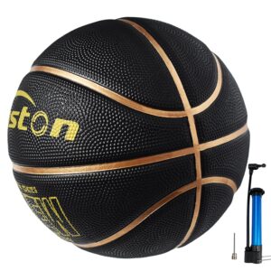 Senston Basketball Size 5 Basketballs Youth Basketball 27.5 inch Rubber Basketball for Kids