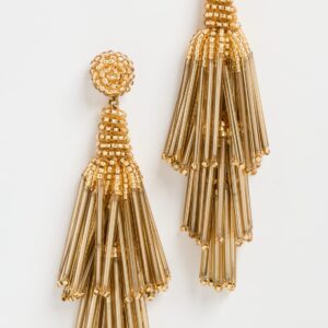 Deepa Gurnani Women's Deepa by Deepa Gurnani Rain Earrings, Gold, One Size