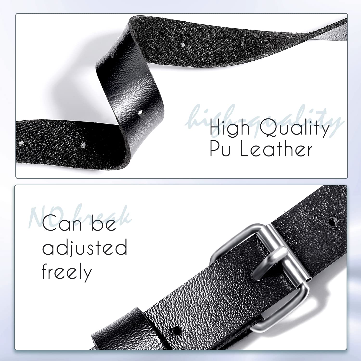 Punk Waist Leather Chain Belt Harness Strappy Adjustable Body Accessories for Women and Girl