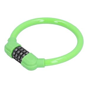 Anti Theft Bike Lock, Waterproof The Same Interlocking Function Password Unlocking Bike Lock High Security for Bike for Cyclist(Green)