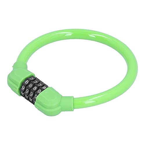 Anti Theft Bike Lock, Waterproof The Same Interlocking Function Password Unlocking Bike Lock High Security for Bike for Cyclist(Green)