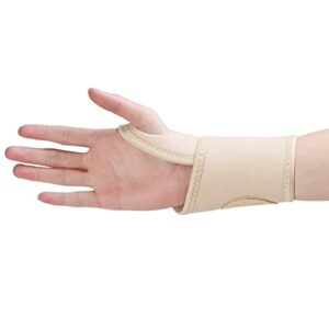 Wrist Brace, Multipurpose Faux OK Cloth Comfortable Wrist Strap Injury Prevention for Carpal Tunnel Arthritis