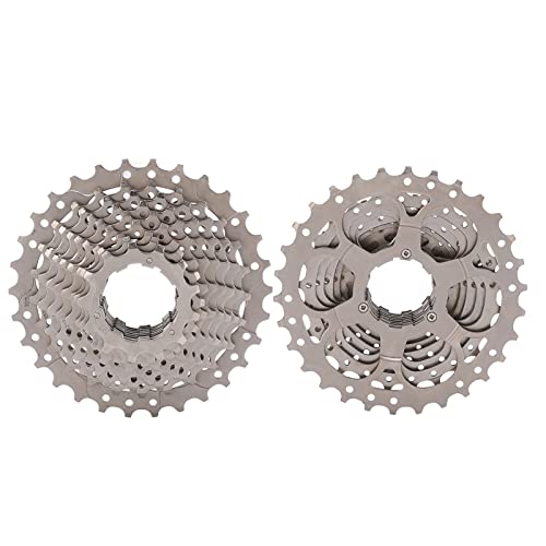 FECAMOS Road Bike Freewheel, 11‑30T Bike Freewheel Anti Rust Treatment High Accuracy Tooth Ratio for Cycling